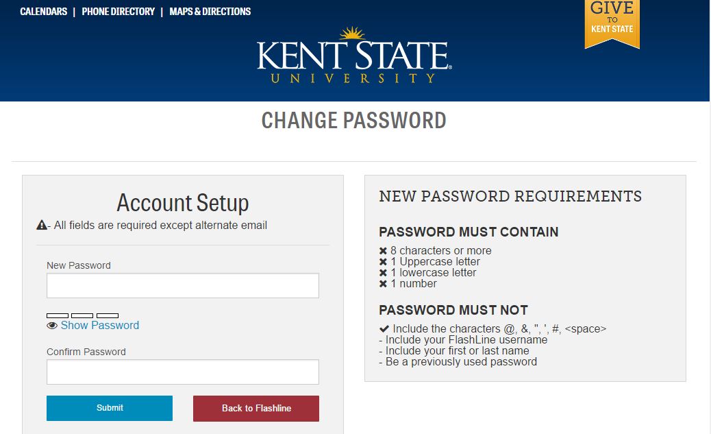 New Password