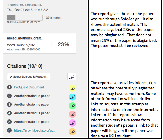 safeassign plagiarism checker free