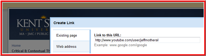 Link to this URL field
